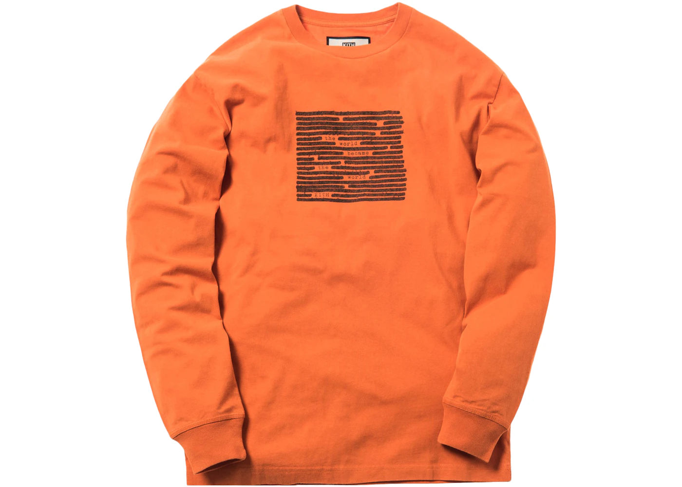 Kith Edits L/S Tee Orange