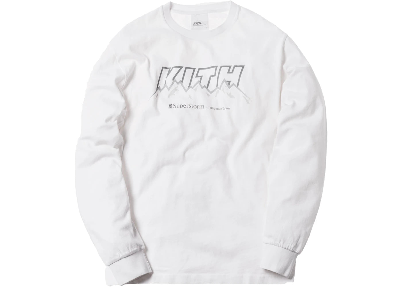 Kith Elevation L/S Tee White