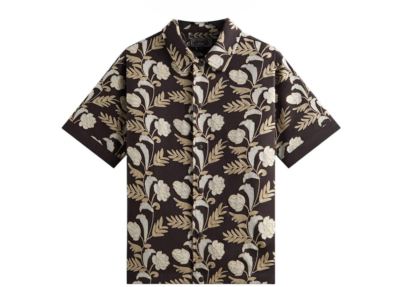 Kith Embroidered Floral Woodpoint Shirt Kindling