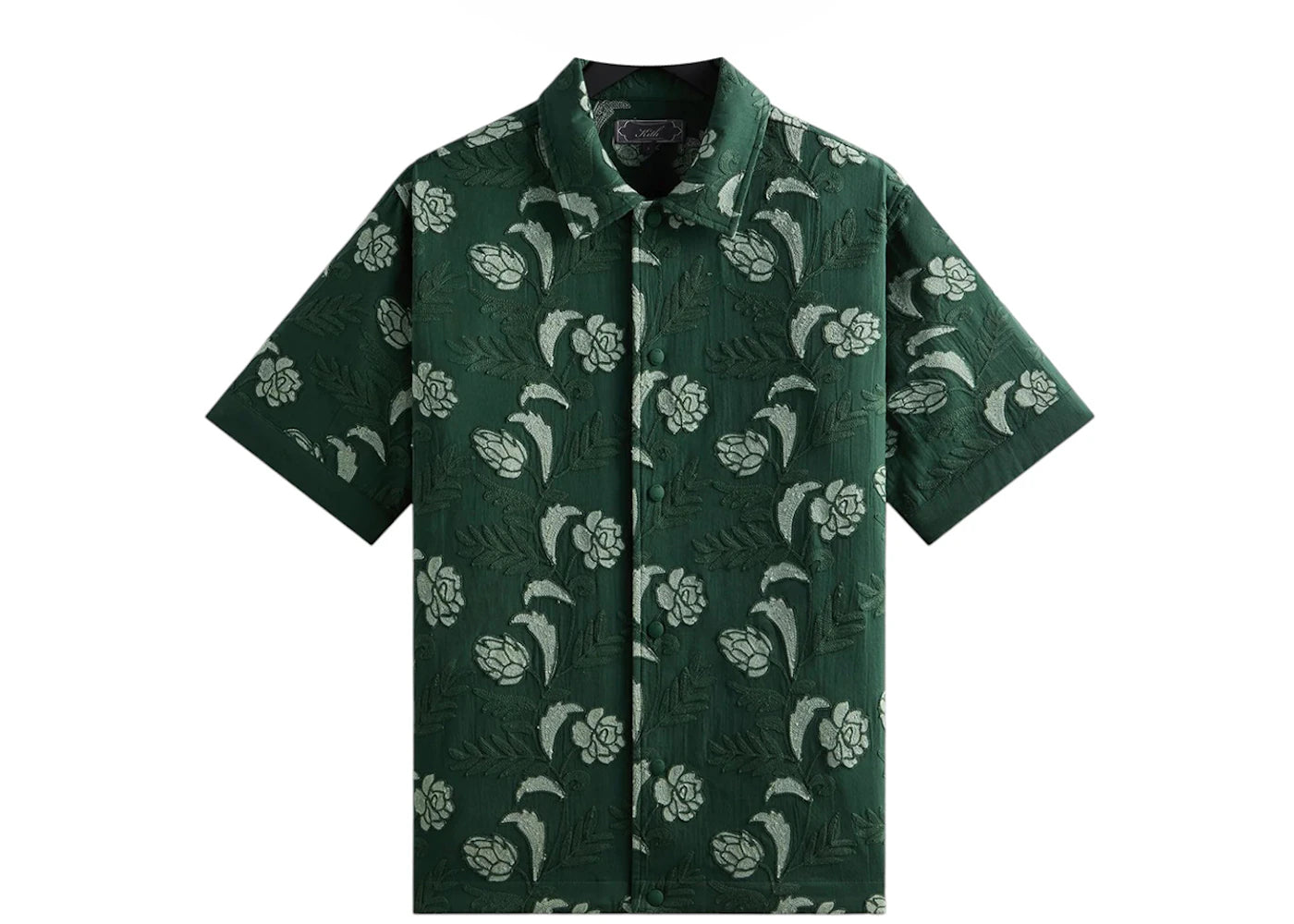 Kith Embroidered Floral Woodpoint Shirt Vitality