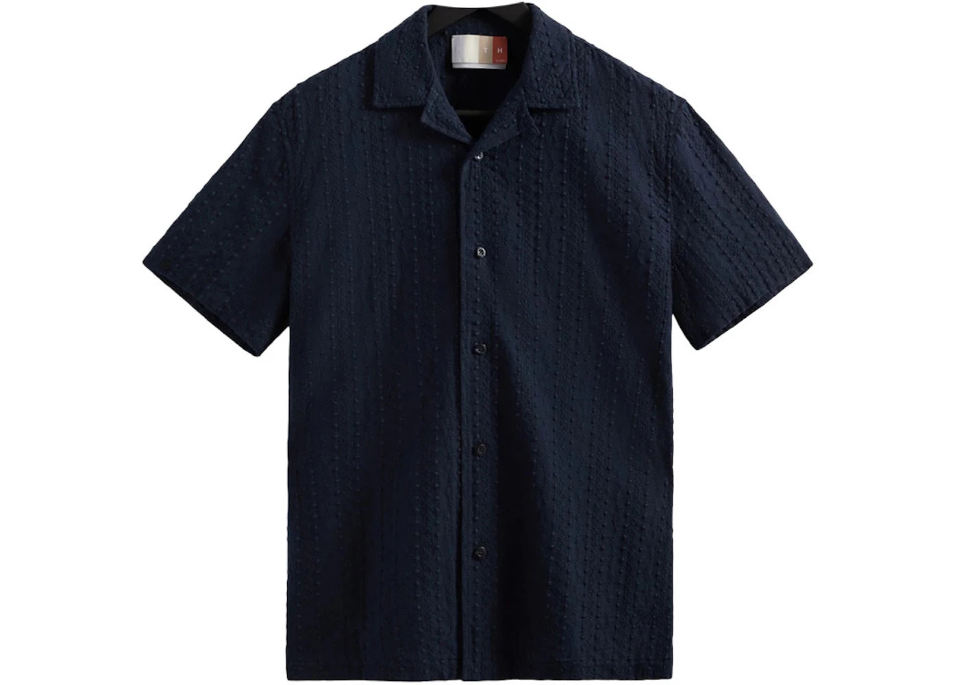 Kith Embroidered Voile Thompson Camp Collar Shirt Nocturnal