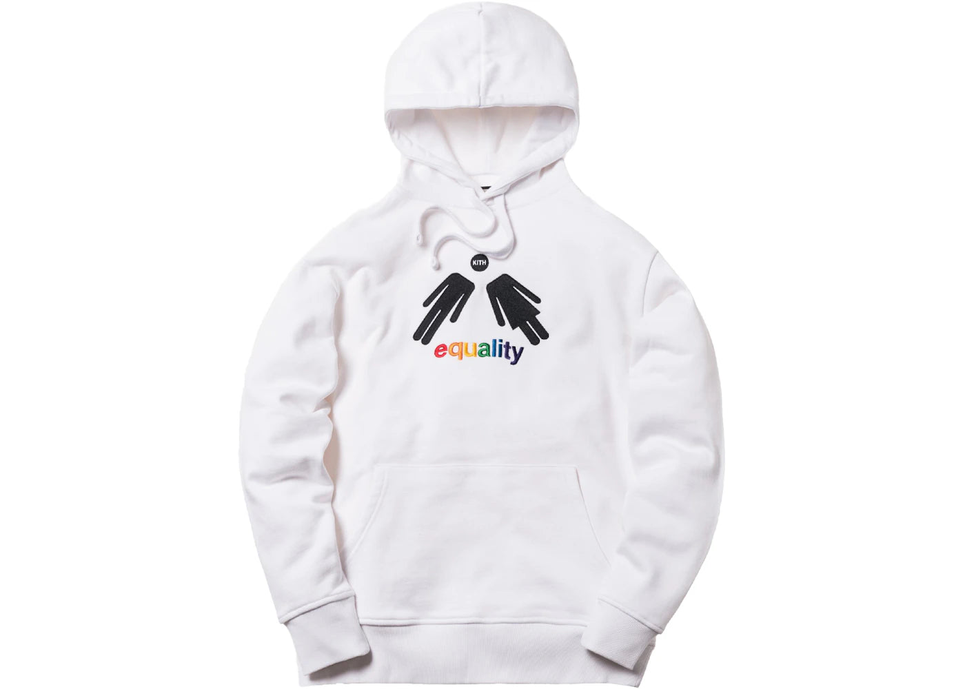 Kith Equality Hoodie White