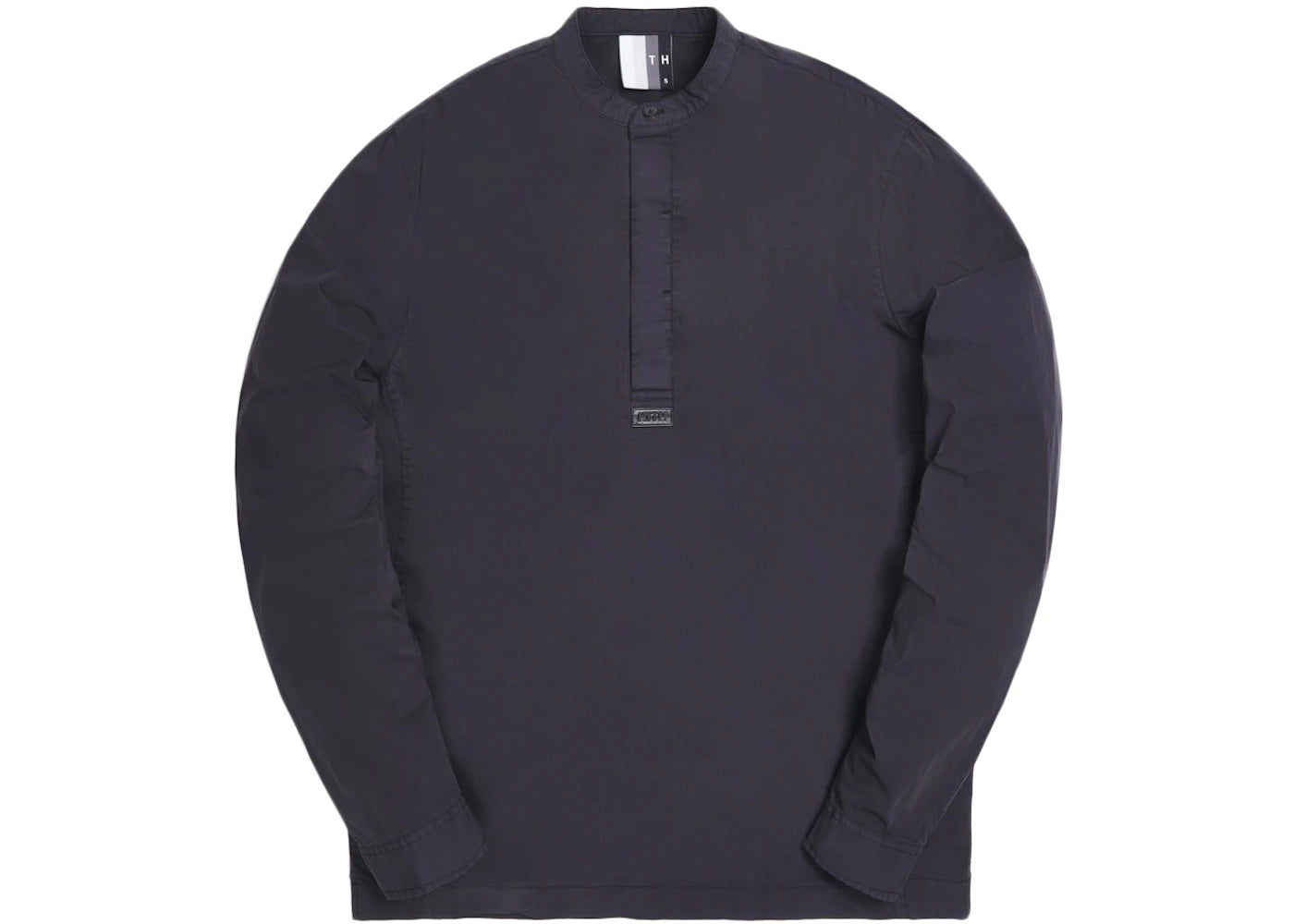 Kith Essex Henley Popover Black