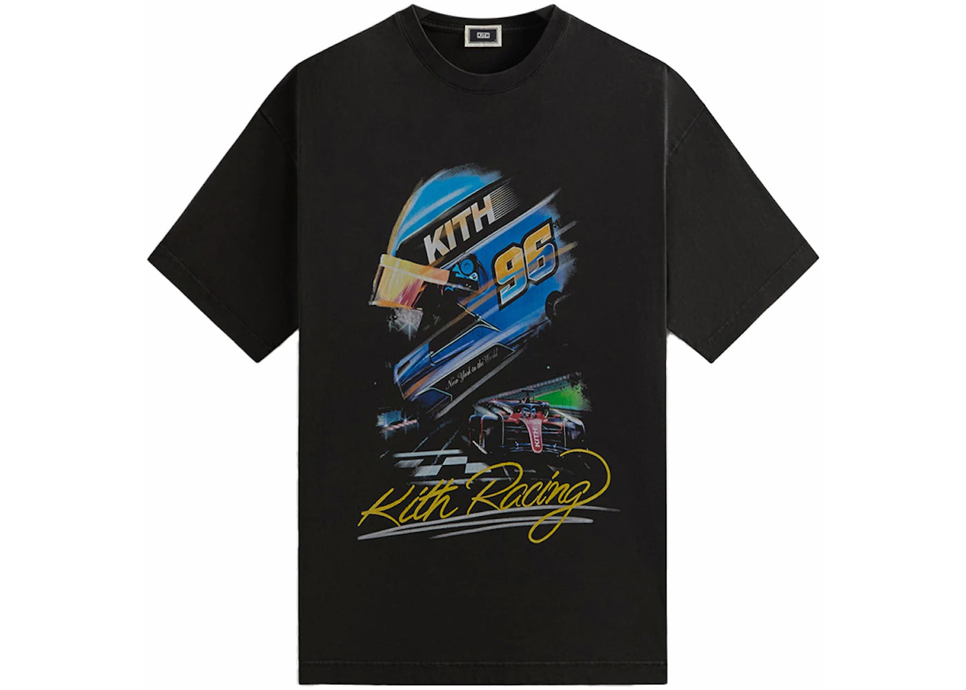 Kith F1 Vintage Tee Black