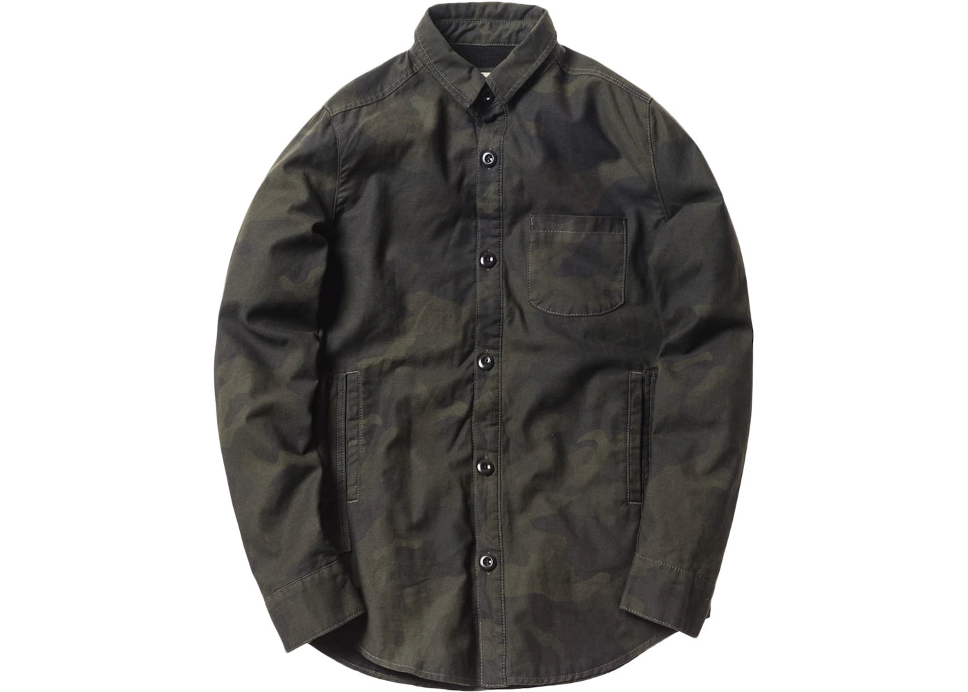 Kith Fatigue Ginza Button-Up Woodland Camo