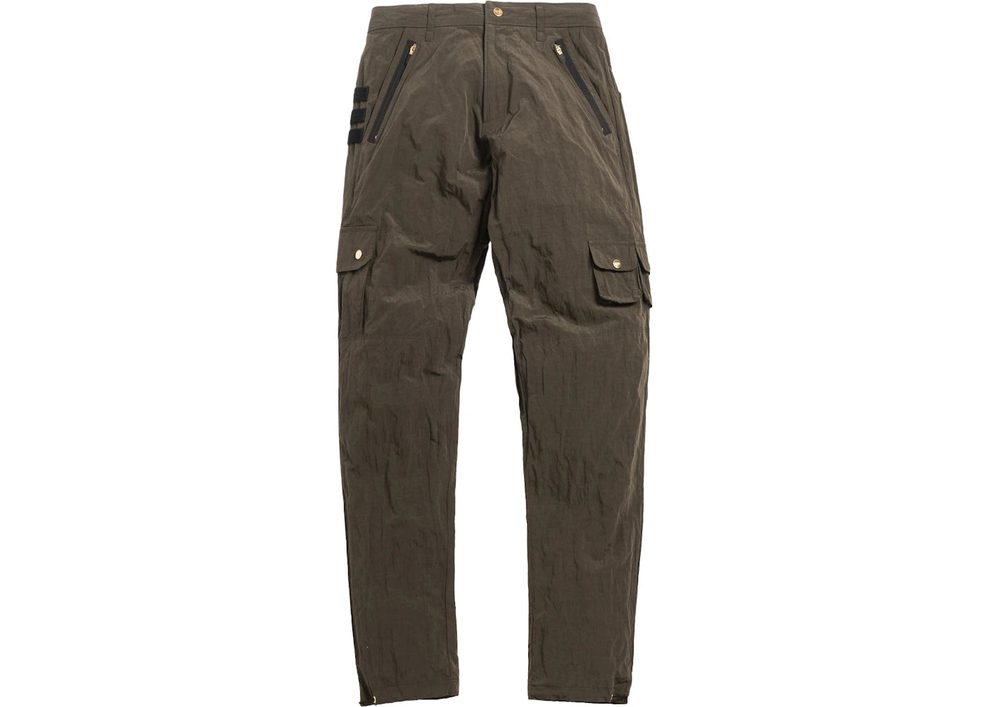 Kith Field 2.0 Crinkle Nylon Pant Black Olive