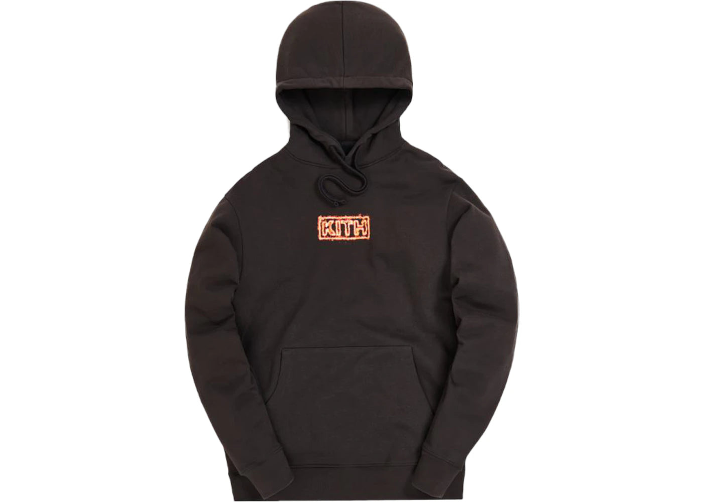 Kith Flame Hoodie Espresso