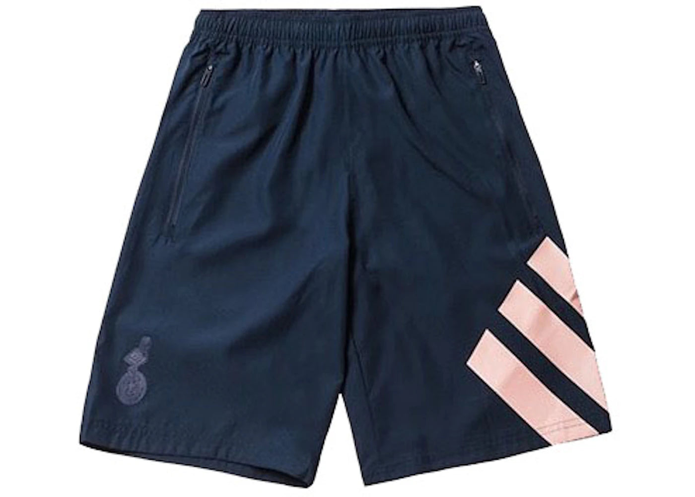 Kith Flamingos Game Shorts Navy