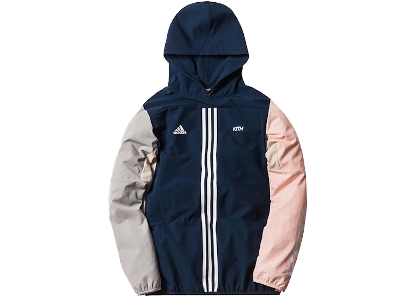 Kith Flamingos Hooded Piste Jacket Navy