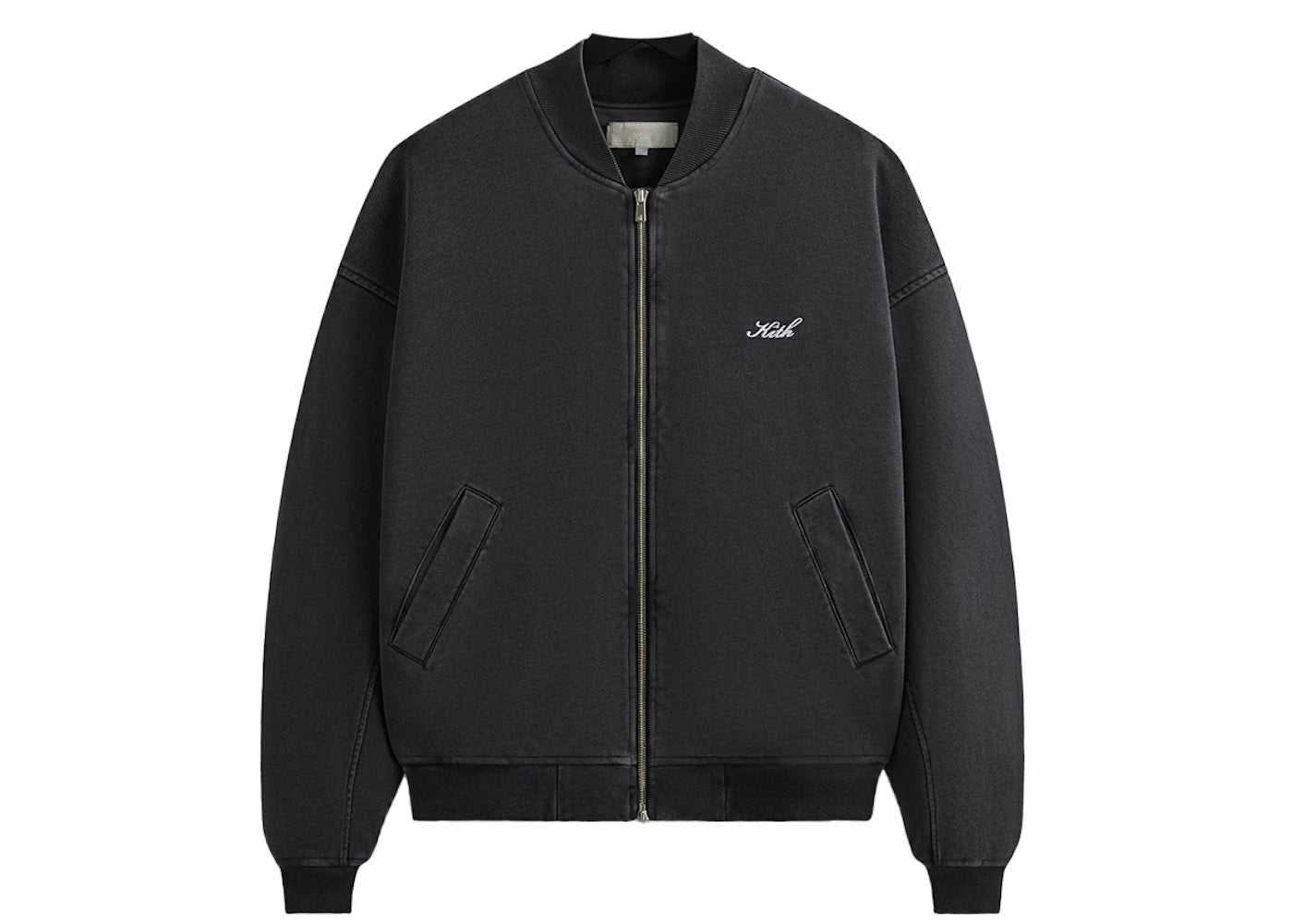 Kith Fleece Avery Bomber Jacket Black