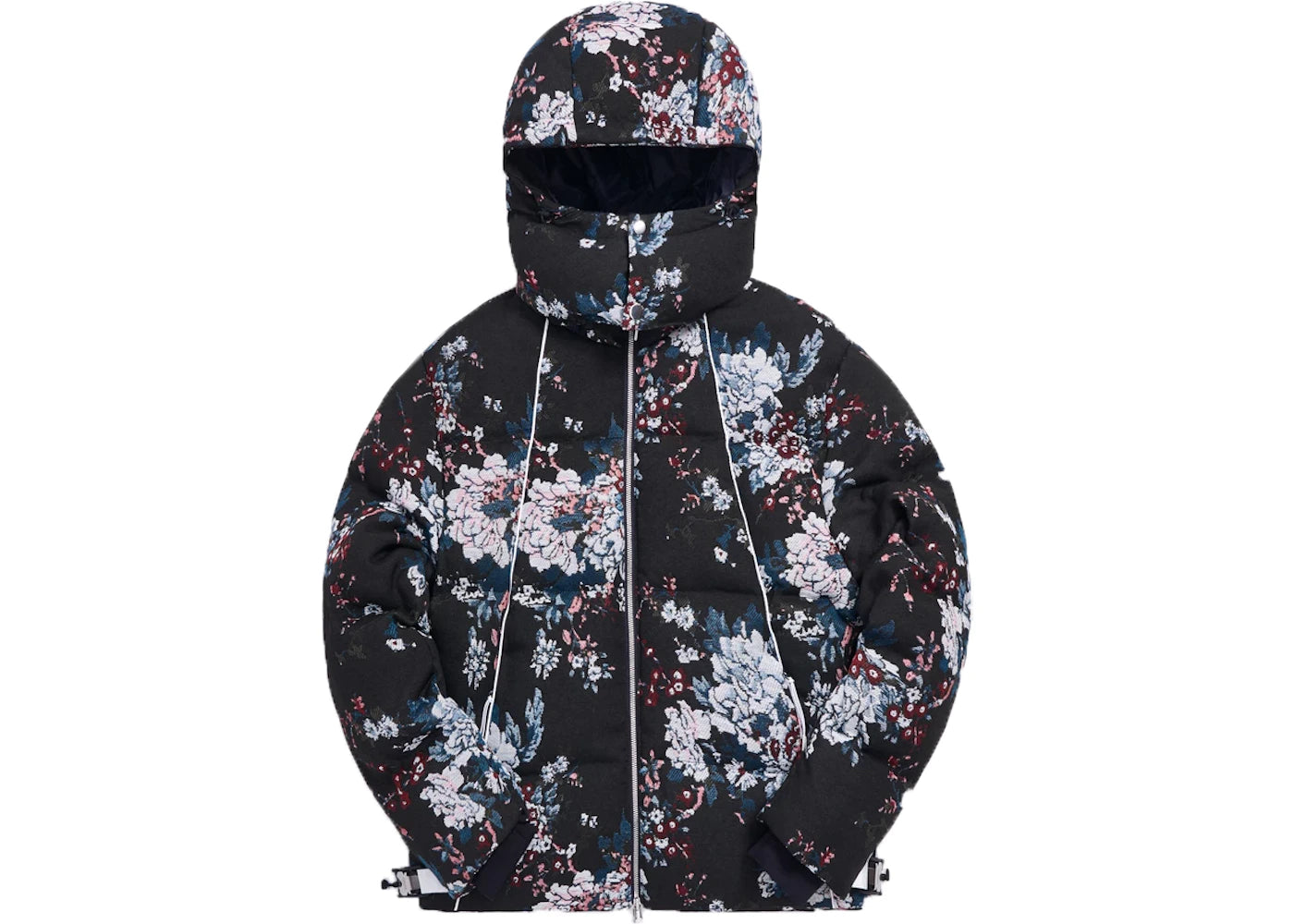 Kith Fleur Puffer Jacket Navy/Multi