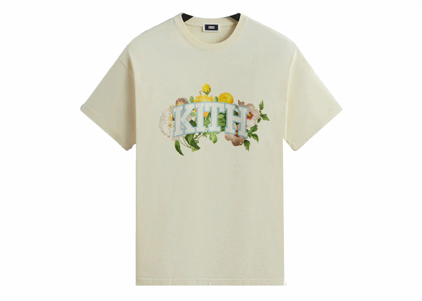 Kith Floral Arch Vintage Tee Sandrift