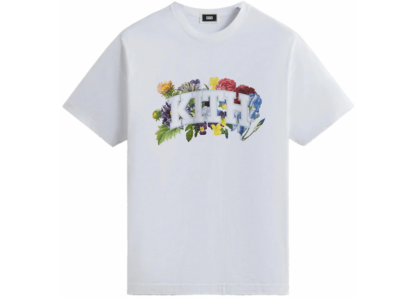 Kith Floral Arch Vintage Tee White