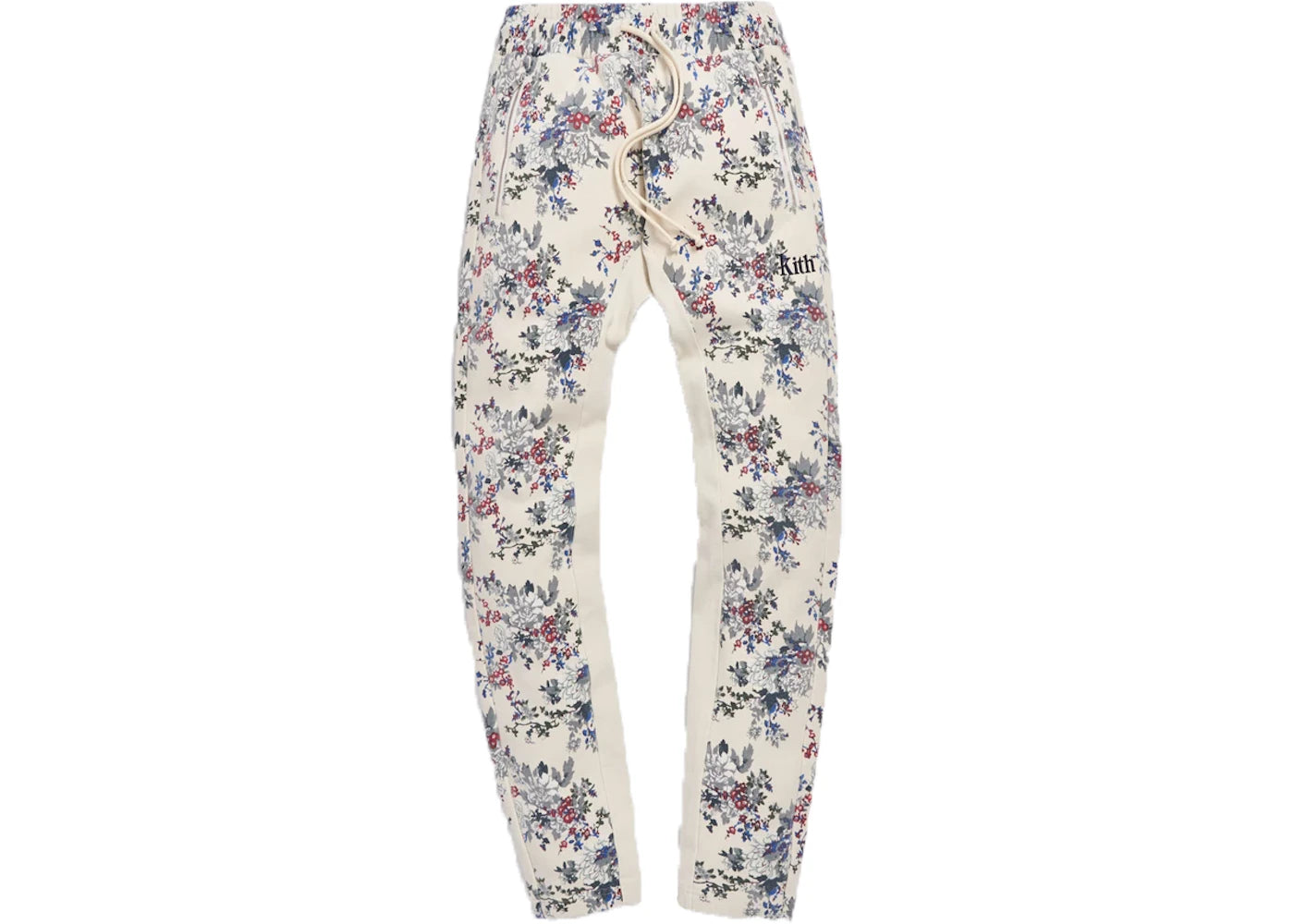 Kith Floral Bleecker Sweatpants Ivory/Multi