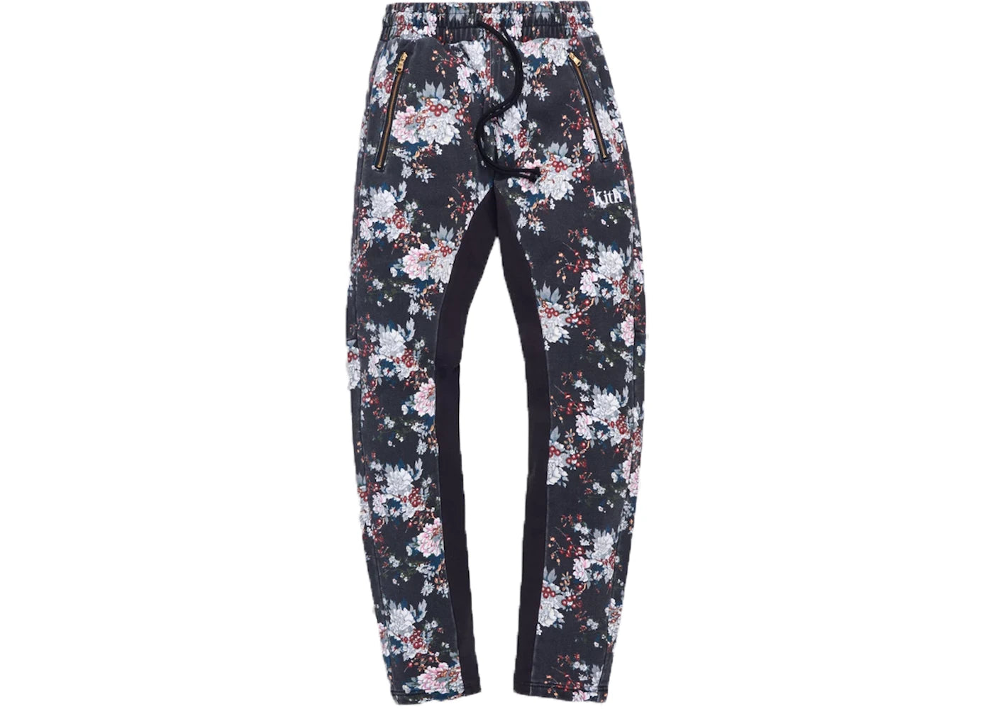 Kith Floral Bleecker Sweatpants Navy/Multi