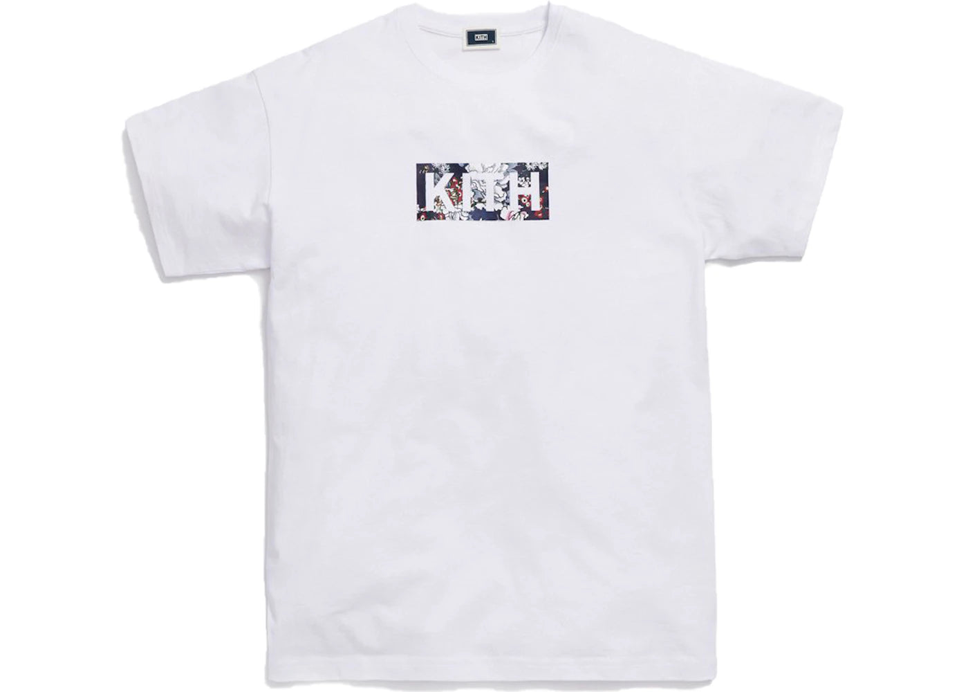 Kith Floral Classic Logo Tee (FW19) White