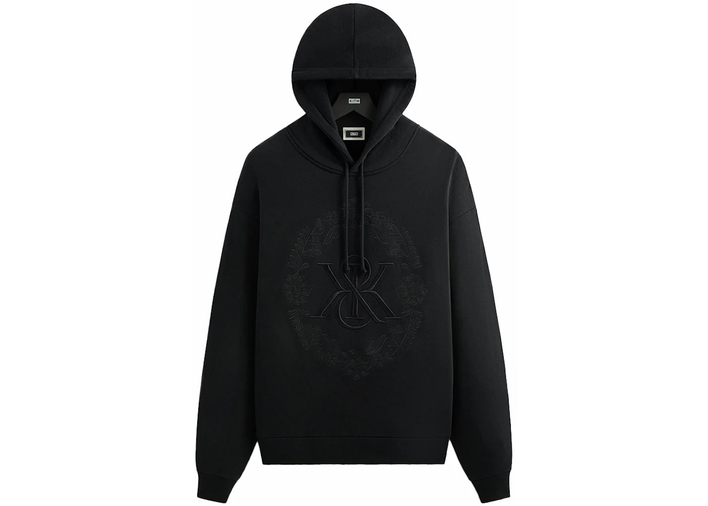 Kith Floral Lace Nelson Hoodie Black