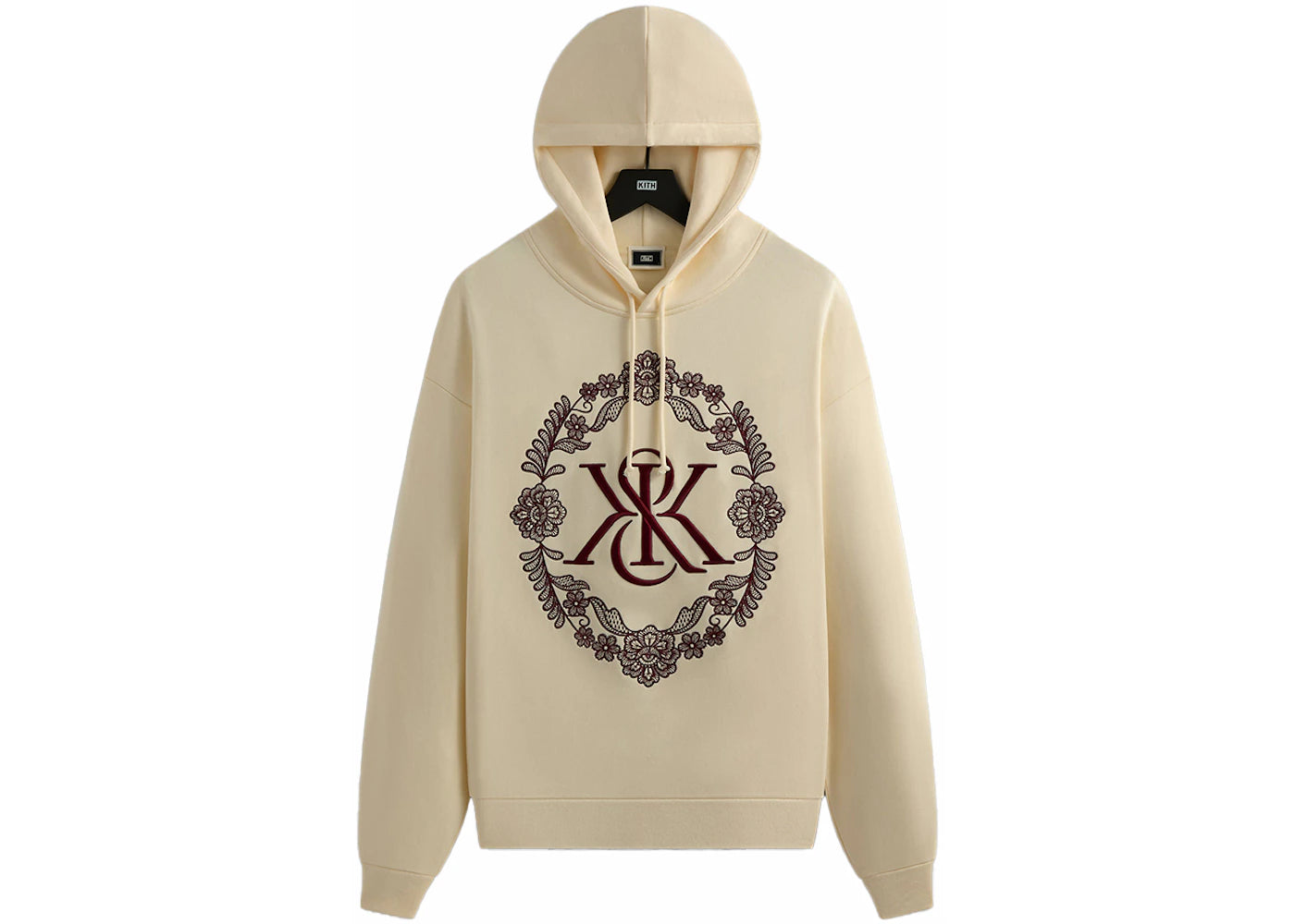 Kith Floral Lace Nelson Hoodie Sandrift