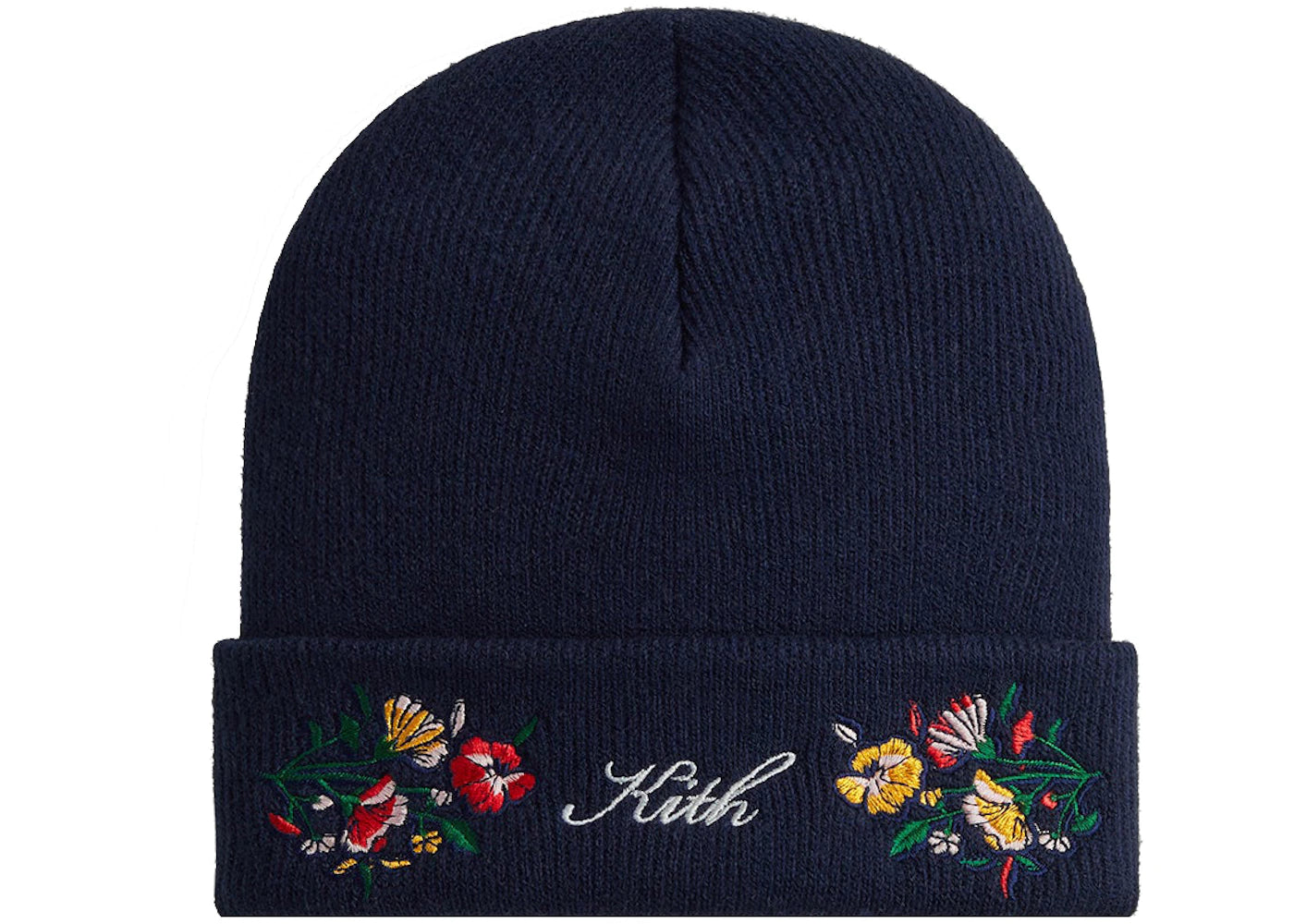 Kith Floral Script Beanie Nocturnal