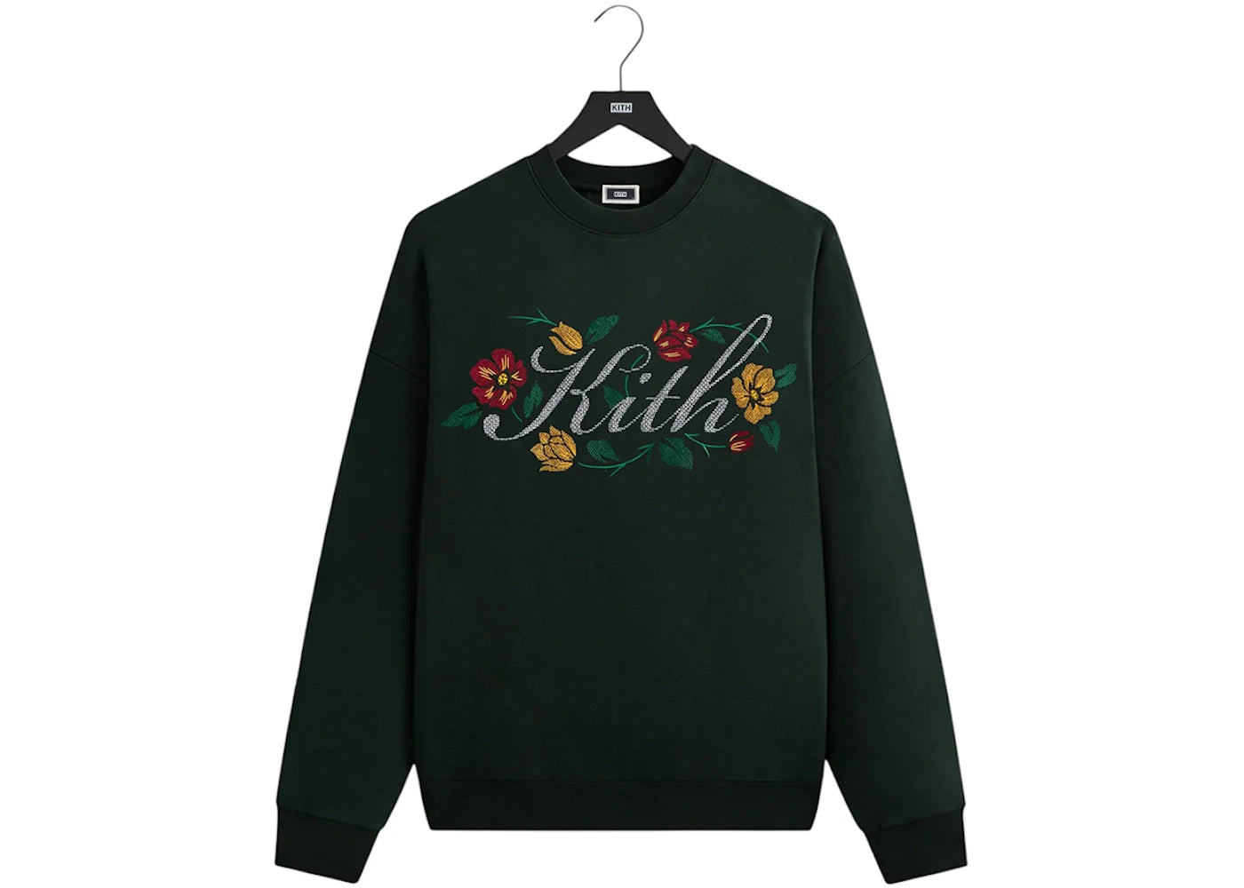 Kith Floral Script Nelson Crewneck Stadium