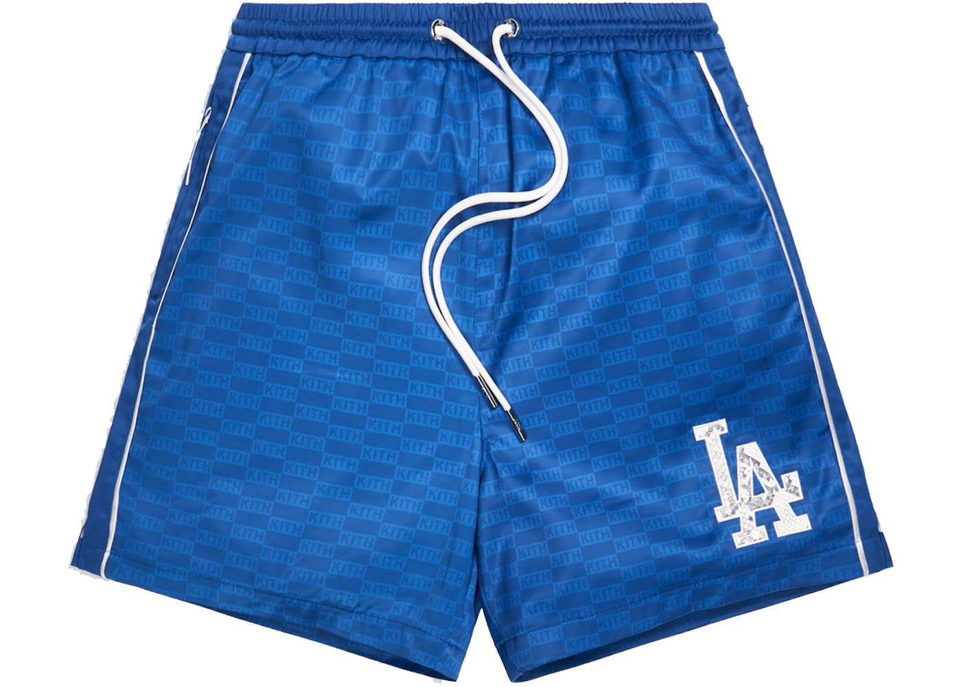 Kith For Major League Baseball Los Angeles Dodgers Active Short Royal Blue