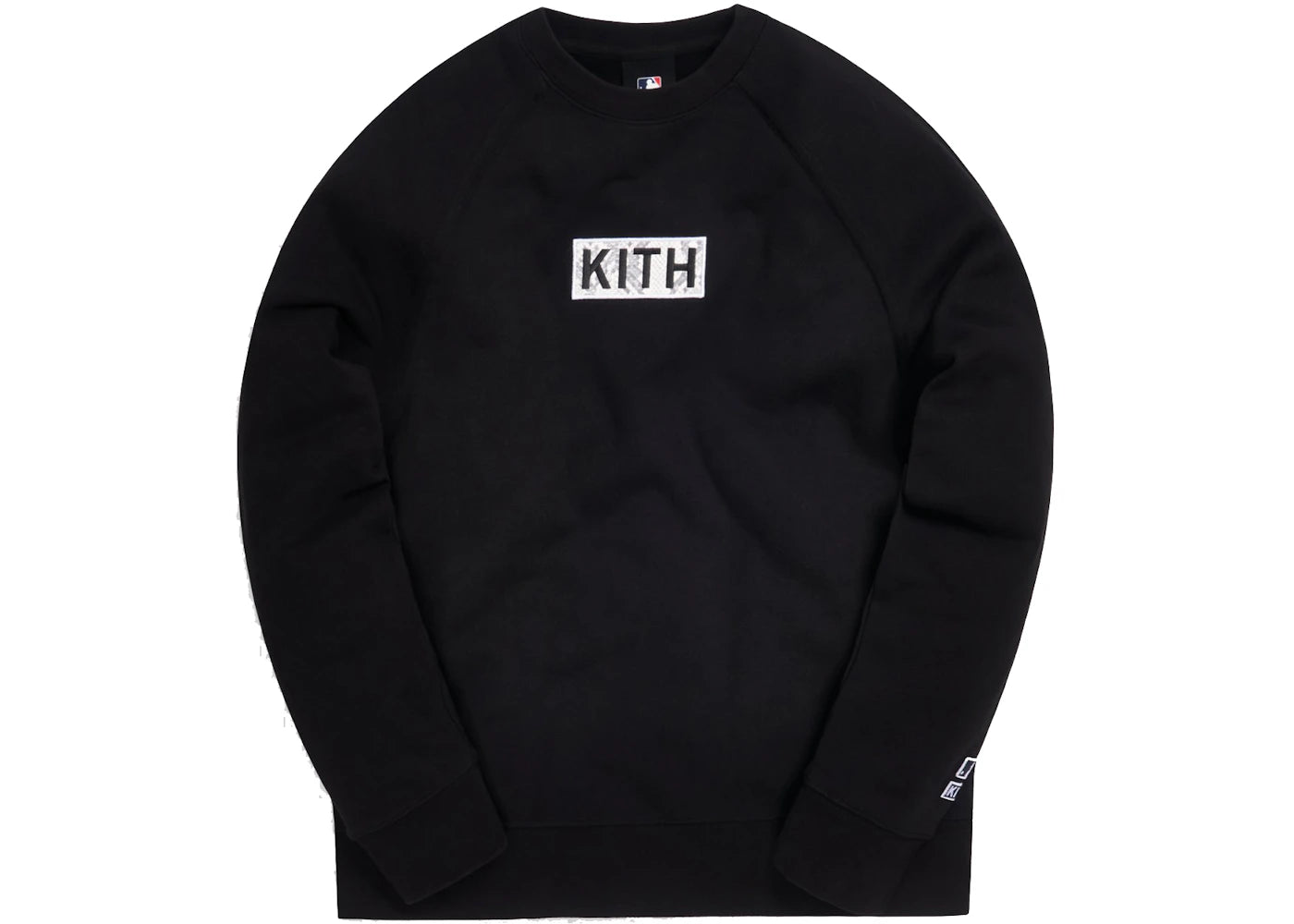 Kith For Major League Baseball Los Angeles Dodgers Arched Crewneck Black