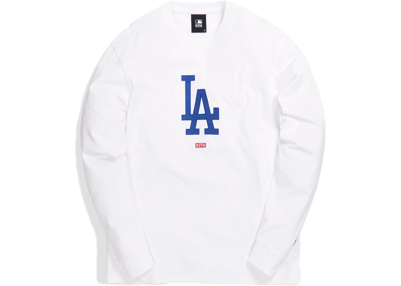 Kith For Major League Baseball Los Angeles Dodgers L/S Tee White