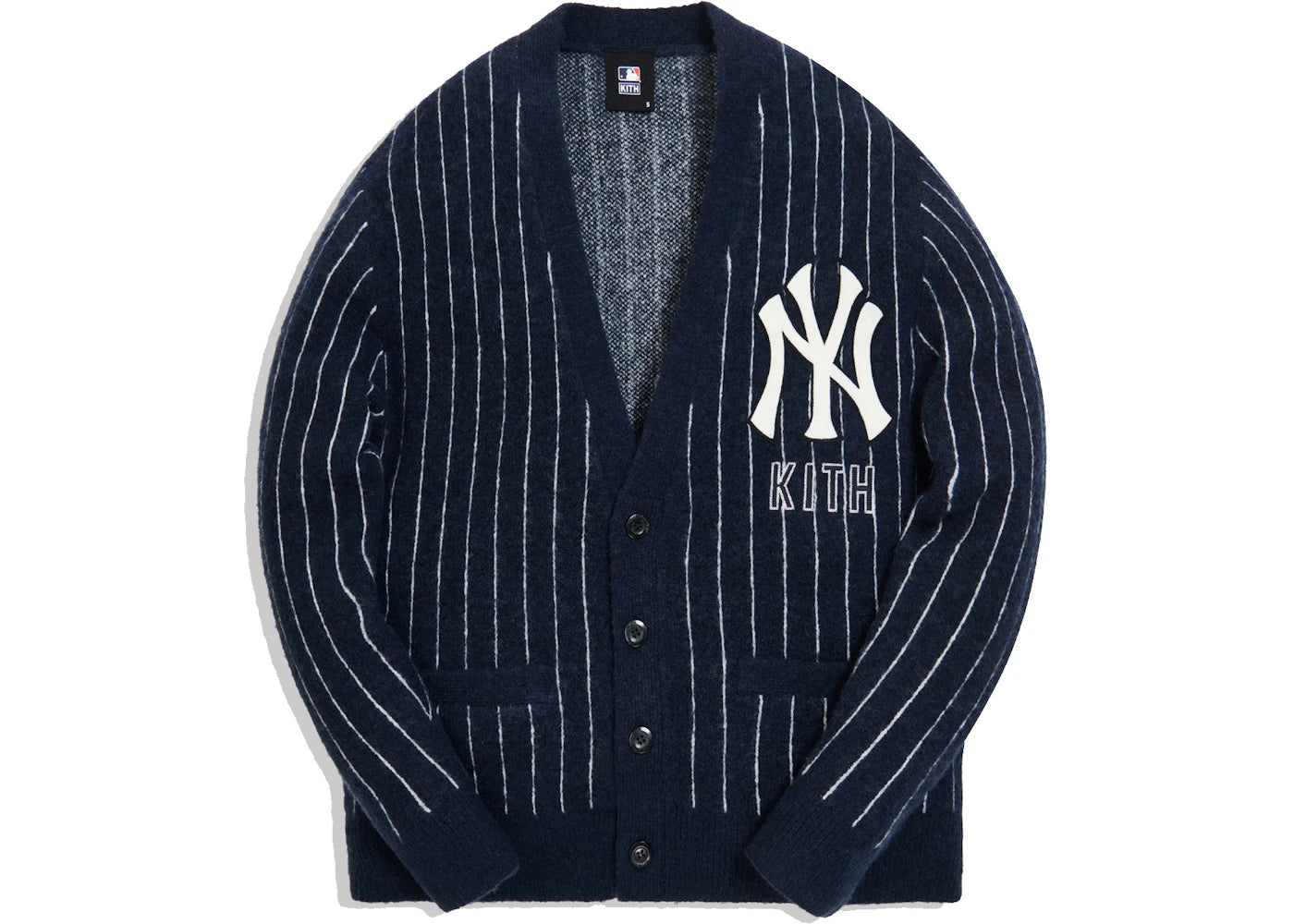 Kith For Major League Baseball New York Yankees Cardigan Navy