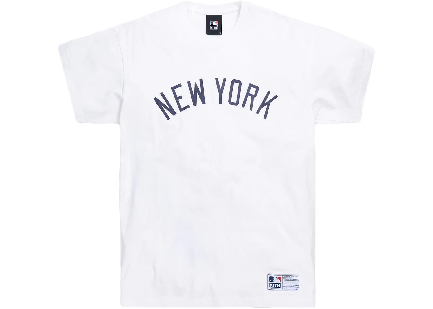 Kith For Major League Baseball New York Yankees Tee White