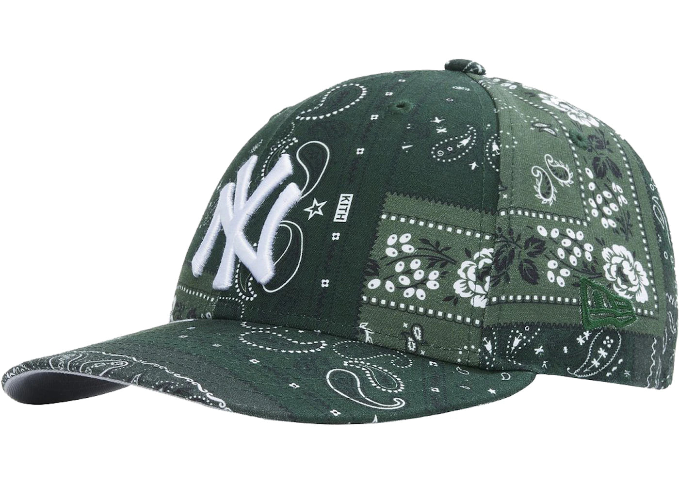 Kith New Era Yankees Deconstructed Bandana Low Profile Cap Stadium