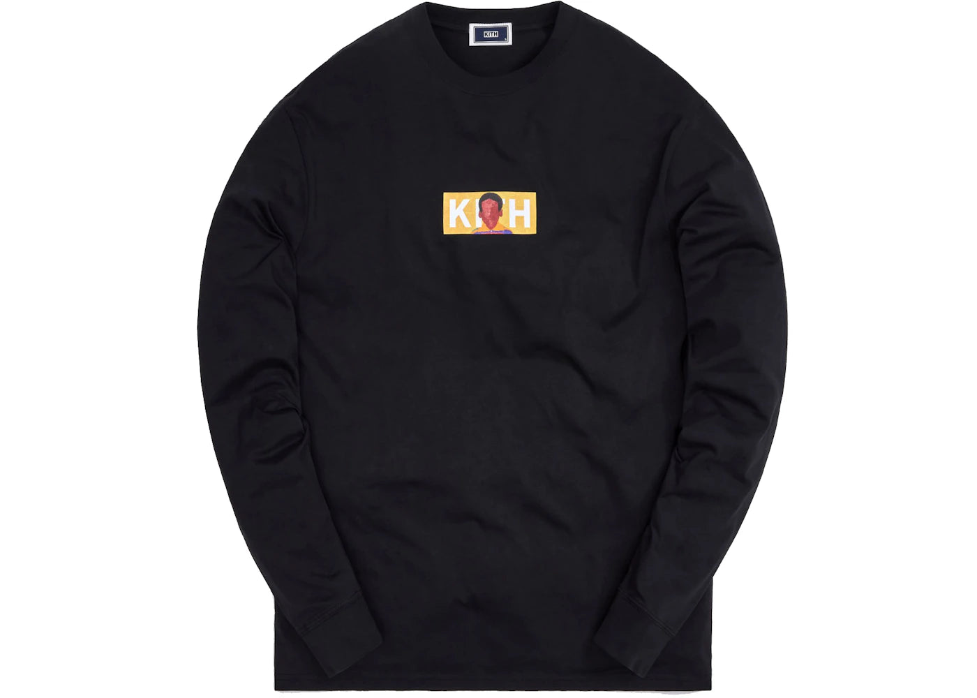 Kith For Shaina McCoy Classic Logo L/S Tee Black