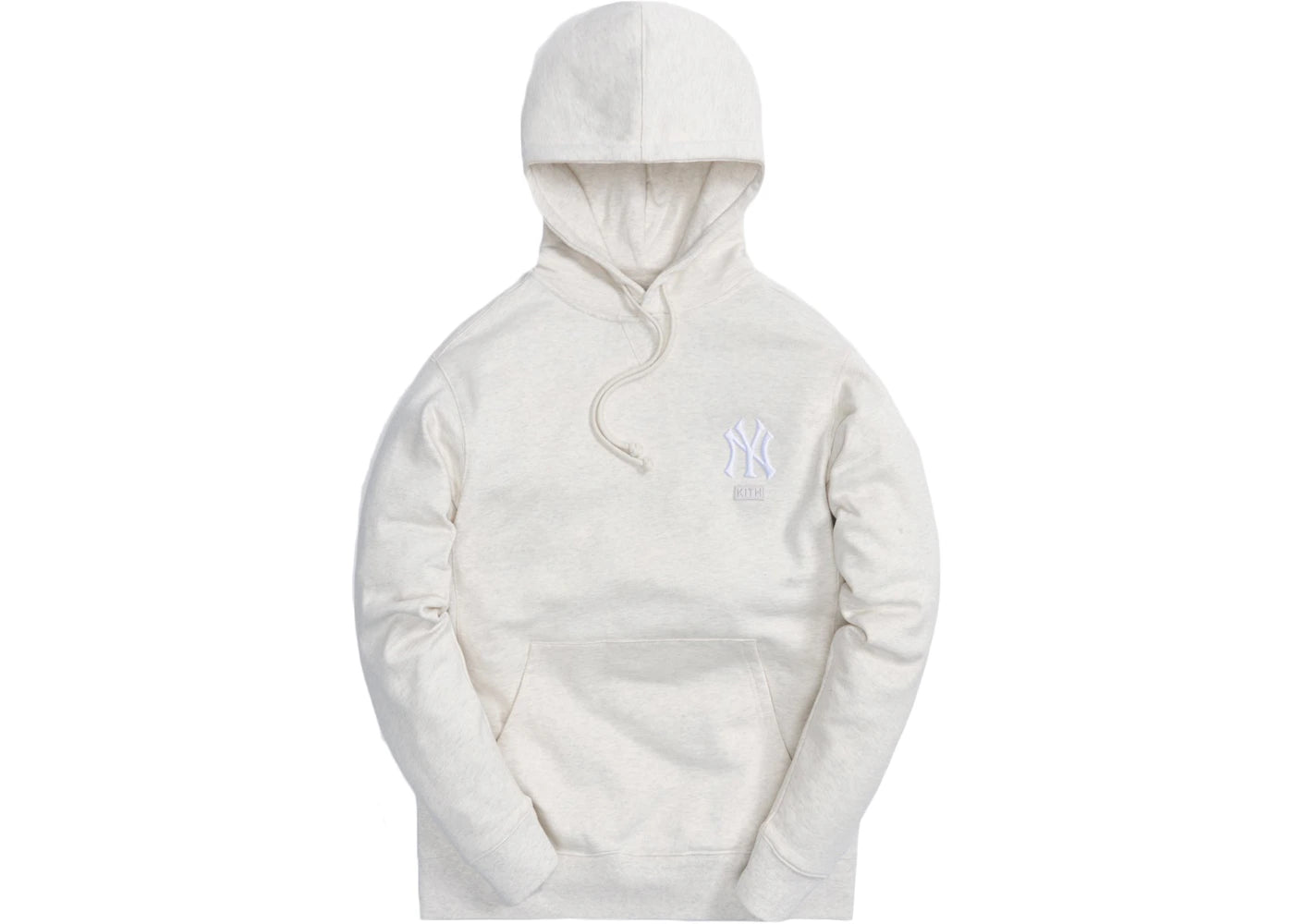 Kith For The New York Yankees Williams III Hoodie Heather Oatmeal