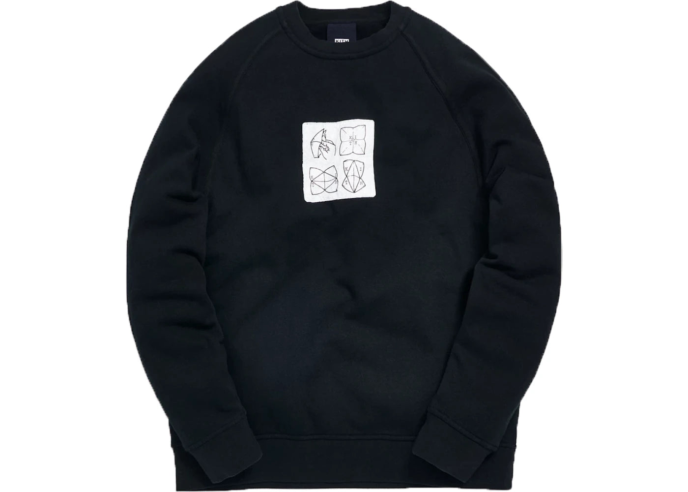 Kith Fortune Teller Crewneck Black