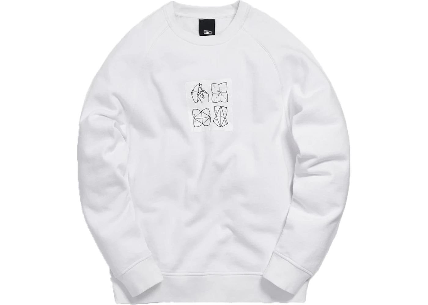 Kith Fortune Teller Crewneck White