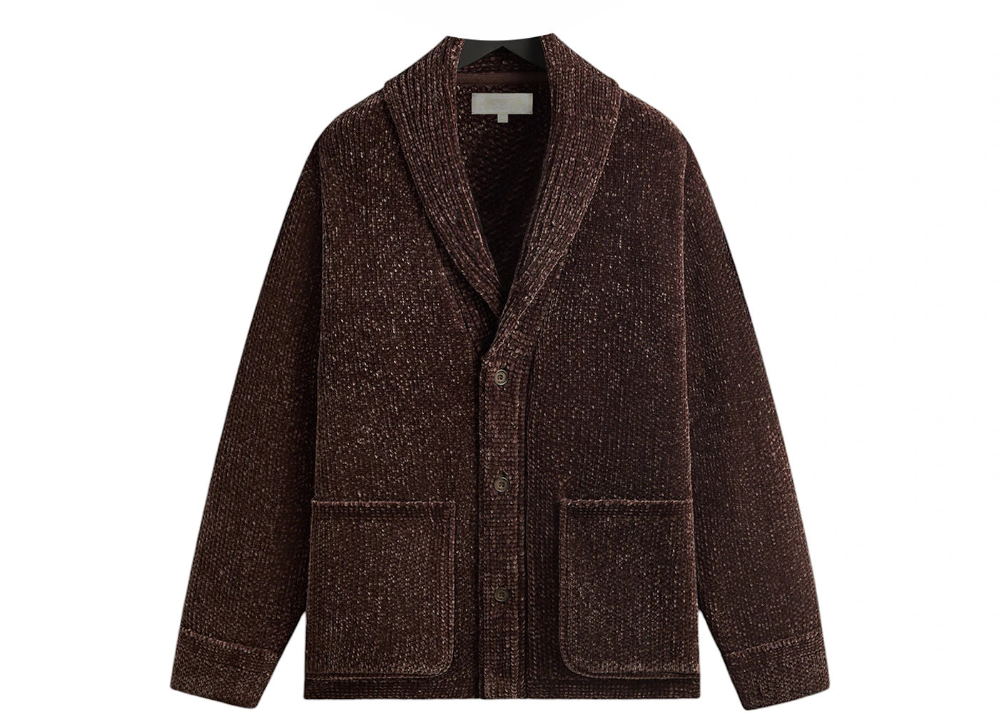 Kith Francis Chenille Shawl Collar Coat Confection