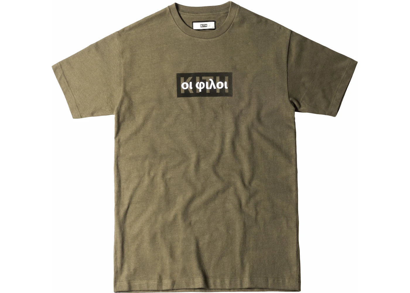 Kith Friends Greek Tee Olive