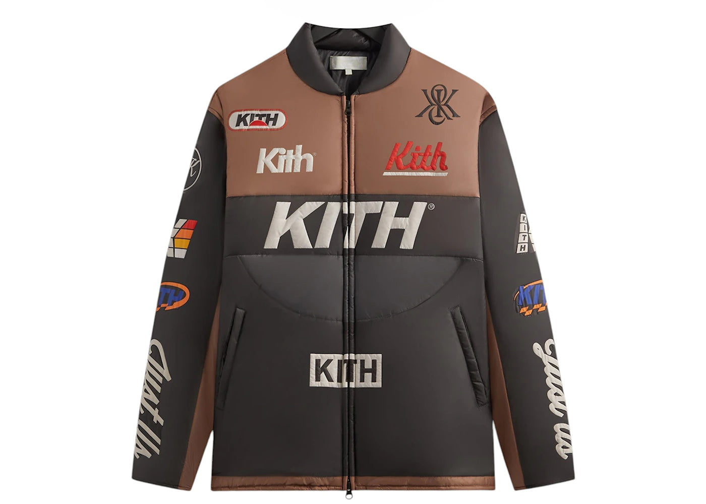 Kith Full Zip Brixton Puffed Shirt Jacket Yuma