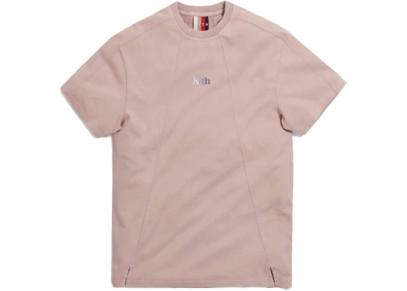 Kith Garment Dyed Paneled Tee Woodrose