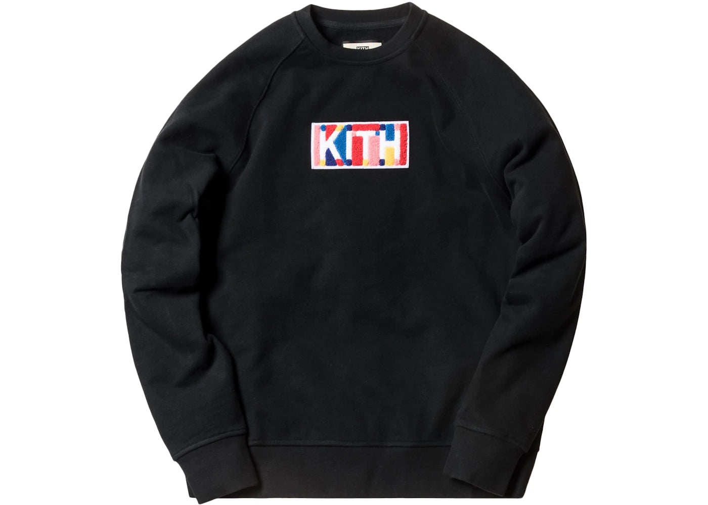 Kith Geo Color Crewneck Black