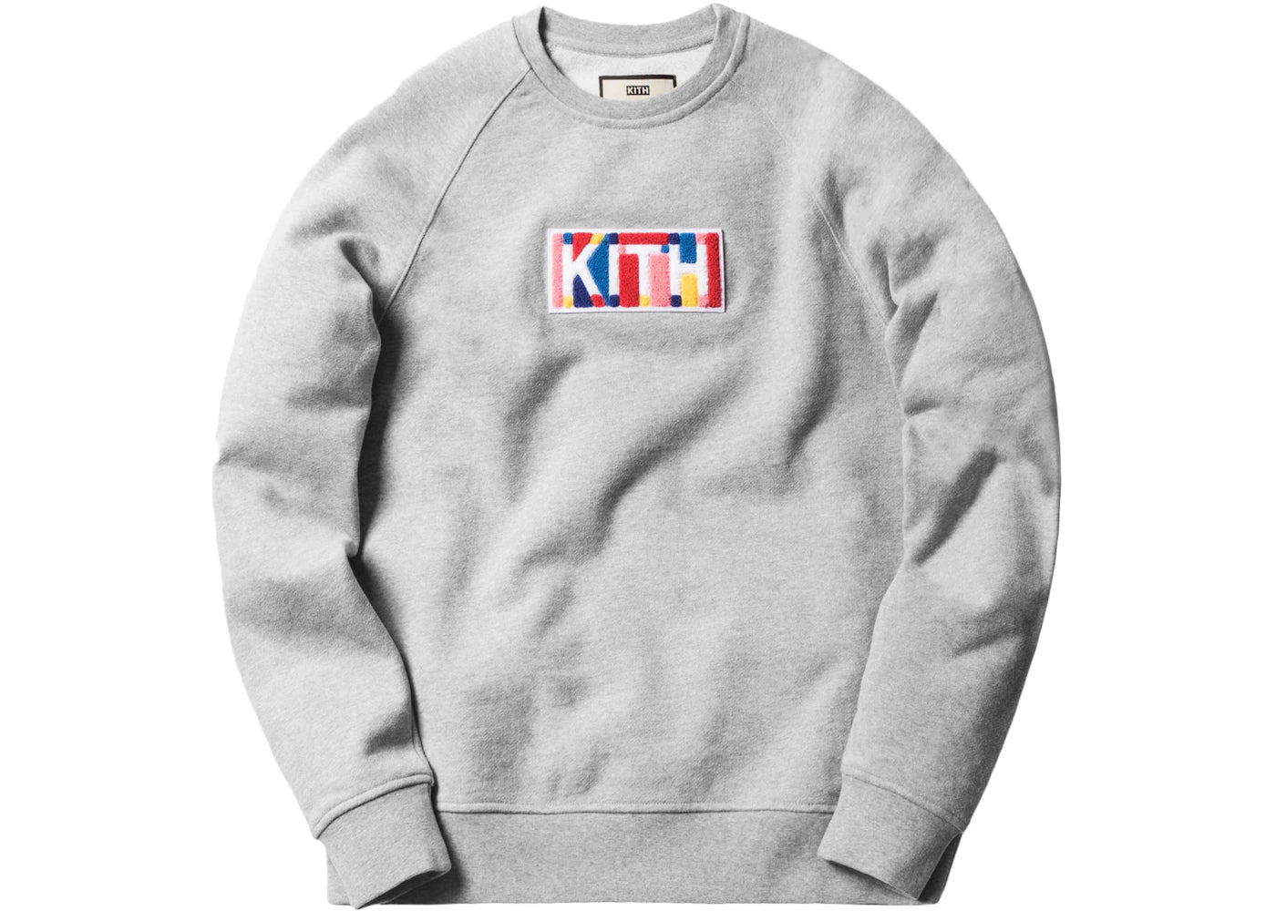 Kith Geo Color Crewneck Heather Grey