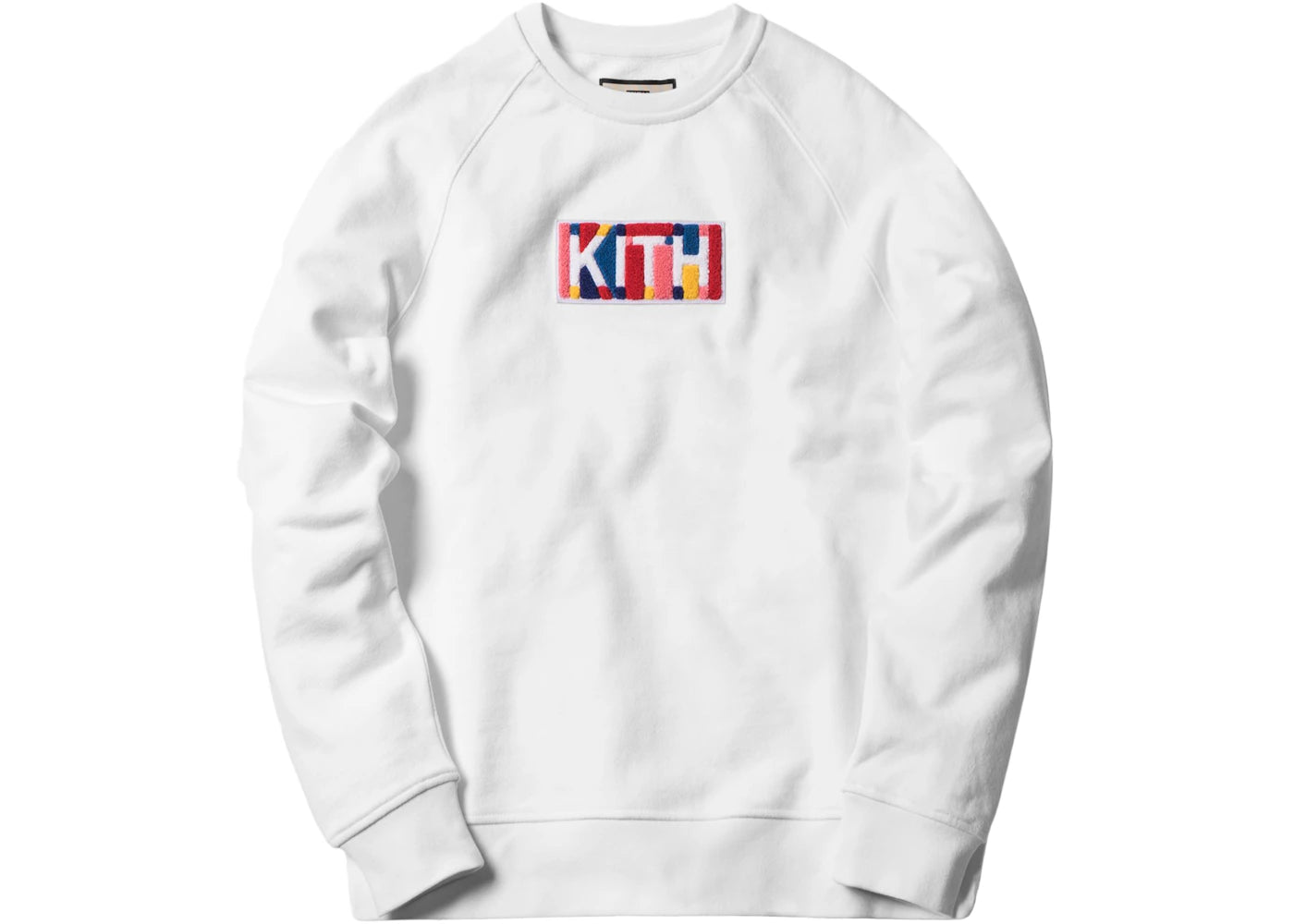 Kith Geo Color Crewneck White