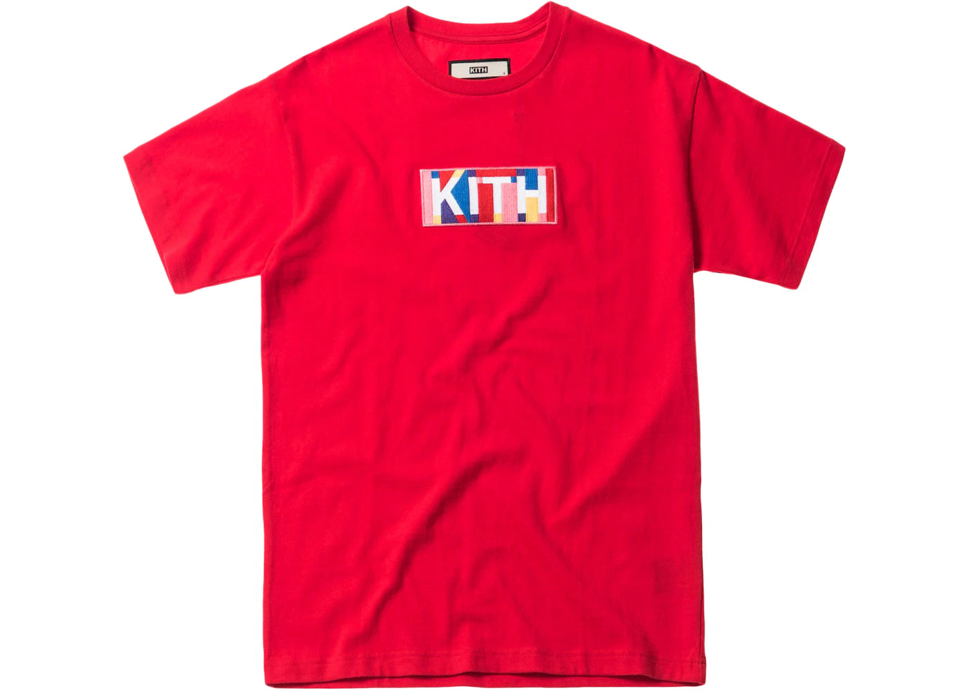 Kith Geo Colors Tee Red – Side Kicks
