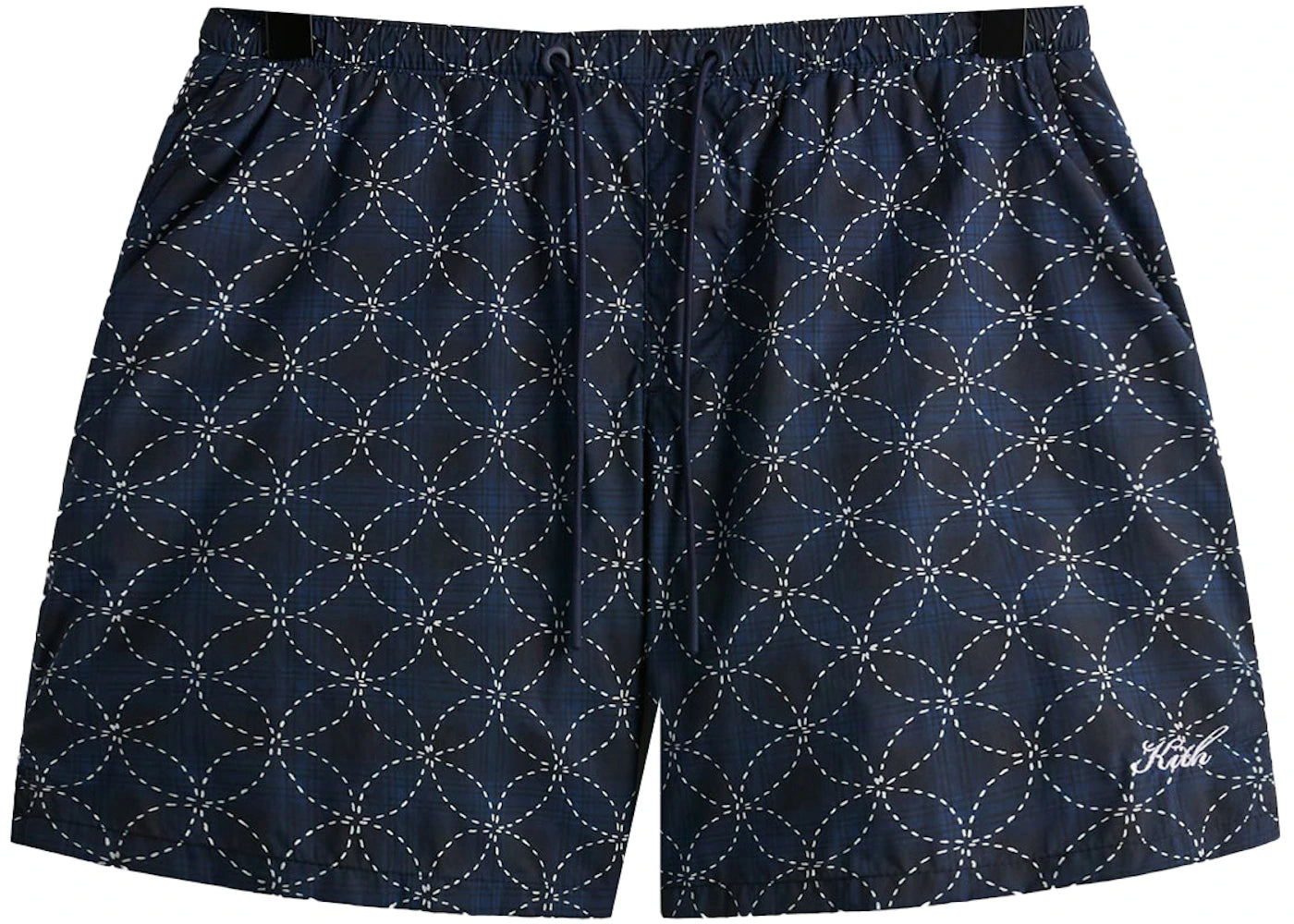 Kith Geometric Stitch Active Swim Short Nocturnal