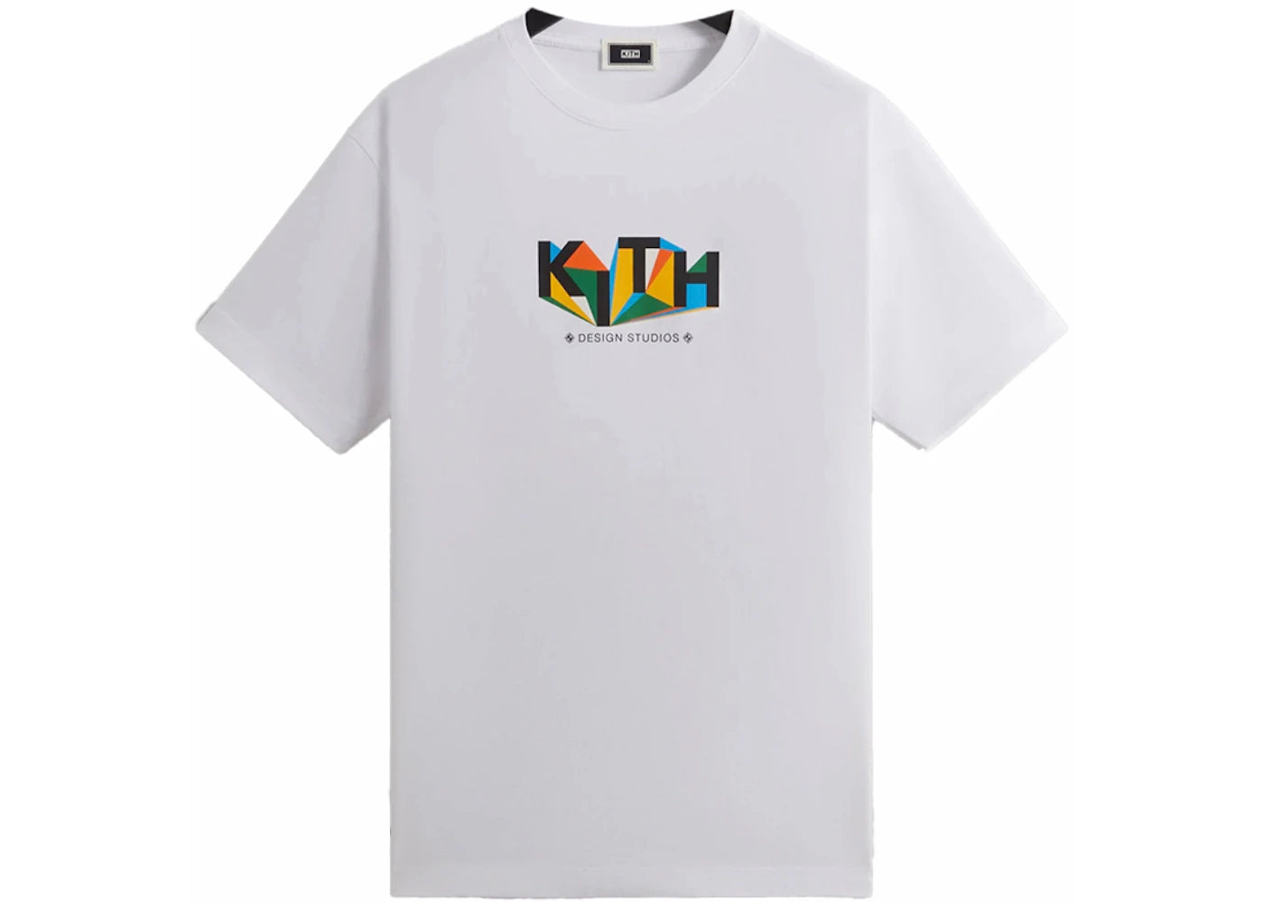 Kith Geometric Tee White