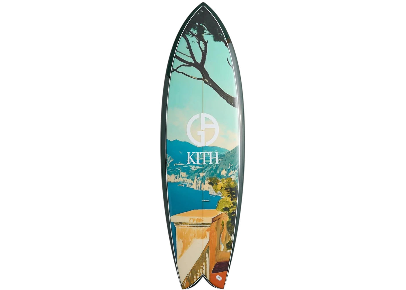 Kith Giorgio Armani Capri Surfboard Multicolor