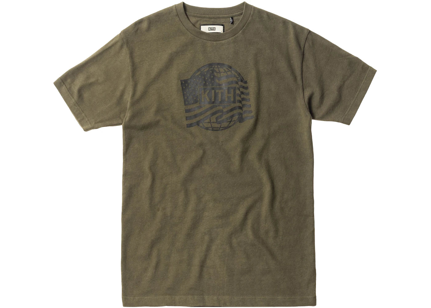 Kith Global State Tee Olive