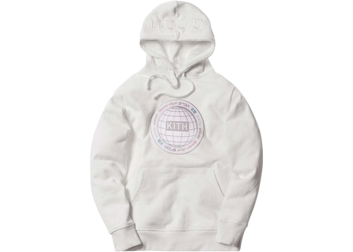 Kith Global Williams Hoodie Blanc