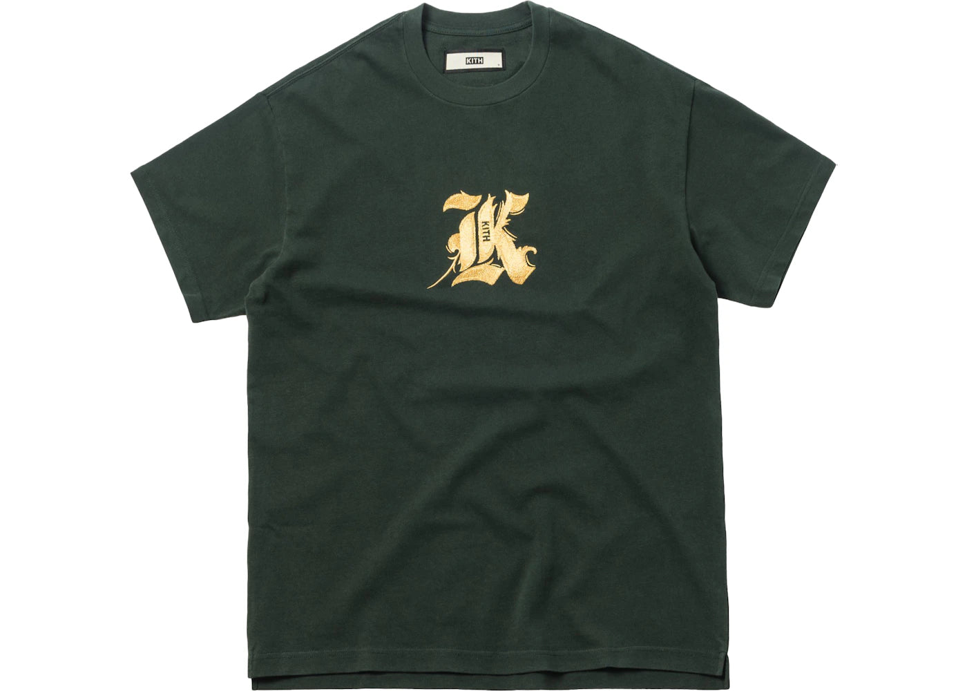 Kith Gothic K Tee Forest Green