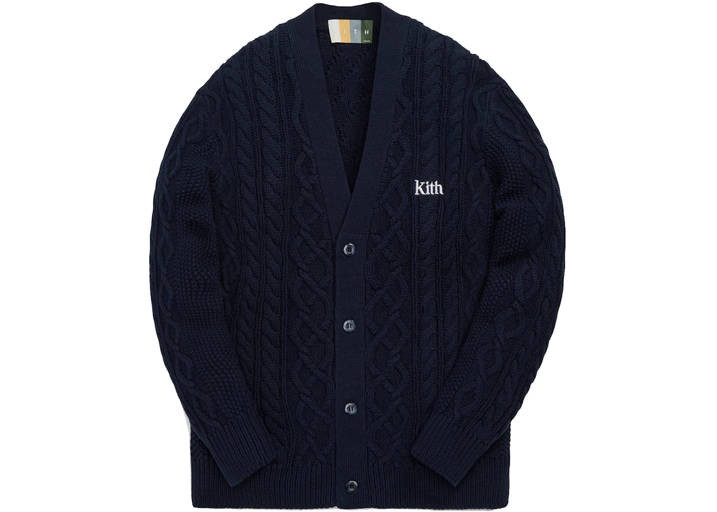 Kith Gramercy Cable Cardigan Nocturnal