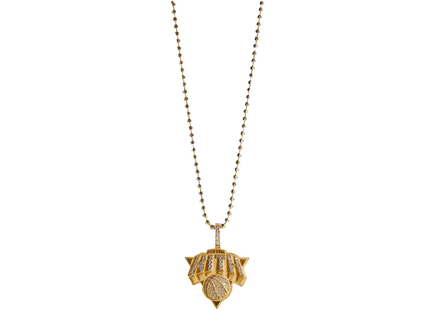 Kith Greg Yuna New York Knicks Pendant Gold